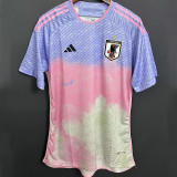 2023 Japan Purple Pink Fans Soccer Jersey 一星 (胶标)