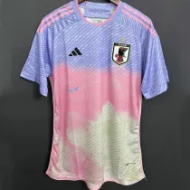 2023 Japan Purple Pink Fans Soccer Jersey 一星 (胶标)