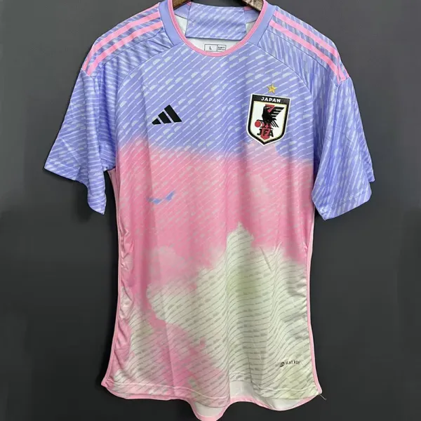 2023 Japan Purple Pink Fans Soccer Jersey 一星 (胶标)