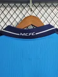 2001-2002 Man City Home Retro Soccer Jersey