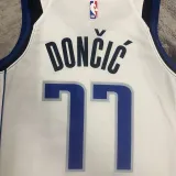2022-23 Dallas Mavericks DONCIC #77 White Home Top Quality Hot Pressing NBA Jersey