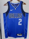 2022-23 Dallas Mavericks IRVING #2 Blue Away Top Quality Hot Pressing NBA Jersey