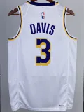 2022-23 LAKERS DAVIS #3 White Top Quality Hot Pressing NBA Jersey(圆领)