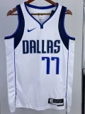 2022-23 Dallas Mavericks DONCIC #77 White Home Top Quality Hot Pressing NBA Jersey