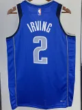 2022-23 Dallas Mavericks IRVING #2 Blue Away Top Quality Hot Pressing NBA Jersey