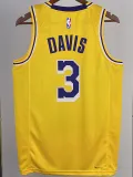 2022-23 LAKERS DAVIS #3 Yellow Top Quality Hot Pressing NBA Jersey(圆领)