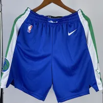 2022-23 Dallas Mavericks Blue City Edition Top Quality NBA Pants