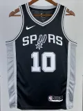 2022-23 SA Spurs SOCHAN #10 Black Top Quality Hot Pressing NBA Jersey