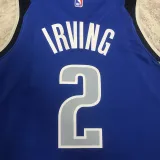 2022-23 Dallas Mavericks IRVING #2 Blue Away Top Quality Hot Pressing NBA Jersey
