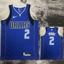 2022-23 Dallas Mavericks IRVING #2 Blue Away Top Quality Hot Pressing NBA Jersey