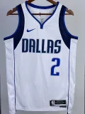 2022-23 Dallas Mavericks IRVING #2 White Home Top Quality Hot Pressing NBA Jersey