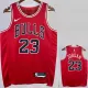 2022-23 BULLS JORDAN #23 Red Top Quality Hot Pressing NBA Jersey