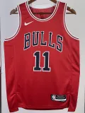 2022-23 BULLS DEROZAN #11 Red Top Quality Hot Pressing NBA Jersey