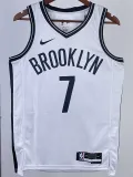 2022-23 Nets DURANT #7 White Top Quality Hot Pressing NBA Jersey