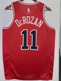 2022-23 BULLS DEROZAN #11 Red Top Quality Hot Pressing NBA Jersey