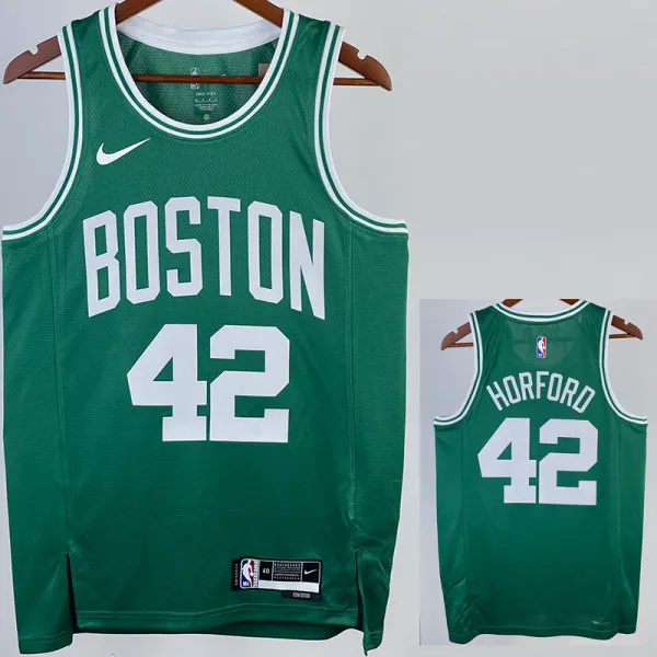 2022-23 CELTICS HORFORO #42 Green Top Quality Hot Pressing NBA Jersey