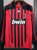 2007-2008 ACM Home Long Sleeve Retro Soccer Jersey (长袖)