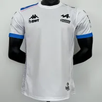 2023 F1 Formula One ALPINE White Racing Suit(圆领)