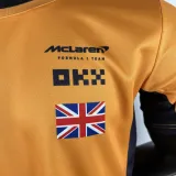 2023 F1 Formula One McLaren Yellow Racing Suit (圆领)