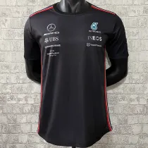 2023 F1 Formula One Mercedes Black Racing Suit(圆领)