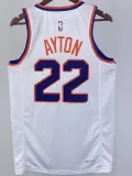 2022-23 SUNS AYTON #22 White Top Quality Hot Pressing NBA Jersey