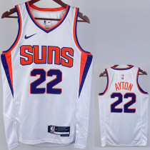 2022-23 SUNS AYTON #22 White Top Quality Hot Pressing NBA Jersey