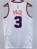 2022-23 SUNS PAUL #3 White Top Quality Hot Pressing NBA Jersey