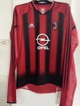 2004-2005 ACM Home Long Sleeve Retro Soccer Jersey (长袖)
