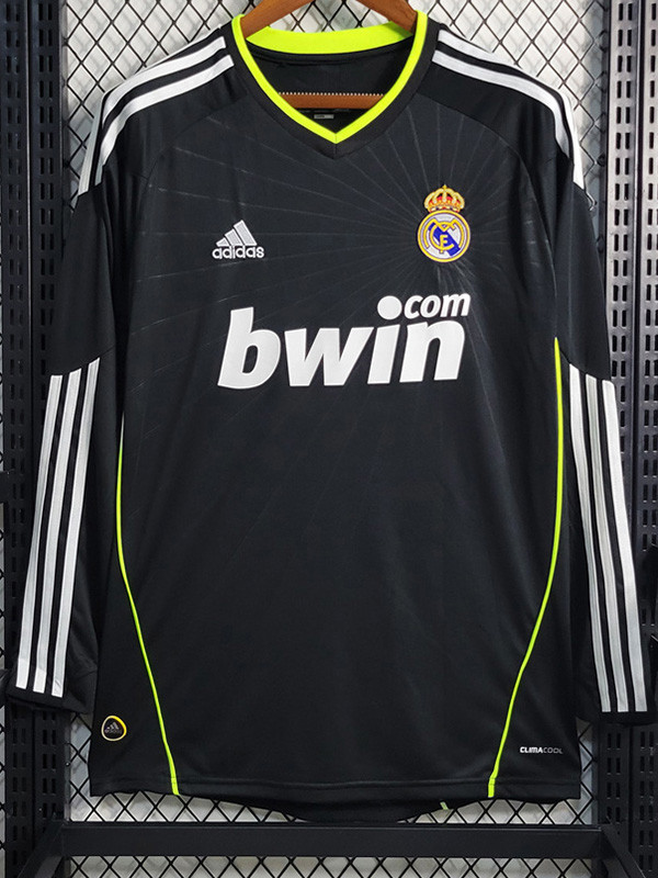 2010-2011 RMA Away Long Sleeve Retro Soccer Jersey (长袖)