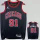 2022-23 BULLS RODMAN #91 Black Top Quality Hot Pressing NBA Jersey (Trapeze Edition) 飞人版