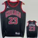 2022-23 BULLS JORDAN #23 Black Top Quality Hot Pressing NBA Jersey (Trapeze Edition) 飞人版