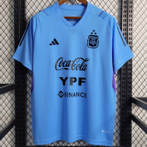 2022-23 Argentina Sky Blue Training shirts 三星