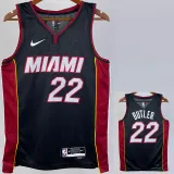 2022-23 HEAT BUTLER #22 Black Top Quality Hot Pressing NBA Jersey (V领）