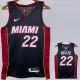2022-23 HEAT BUTLER #22 Black Top Quality Hot Pressing NBA Jersey (V领）