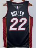 2022-23 HEAT BUTLER #22 Black Top Quality Hot Pressing NBA Jersey (V领）