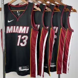 2022-23 HEAT BUTLER #22 Black Top Quality Hot Pressing NBA Jersey (V领）