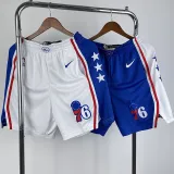 2022-23 76ERS White Edition Top Quality NBA Pants