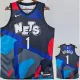 2023-24 NETS BRIDGES #1 Blue Black City Edition Top Quality Hot Pressing NBA Jersey