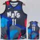 2023-24 NETS IRVING #11 Blue Black City Edition Top Quality Hot Pressing NBA Jersey
