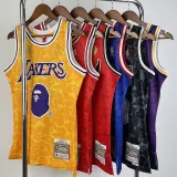 2023 HEAT & BAPE #93 Red Top Quality Hot Pressing NBA Jersey