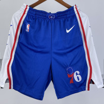 2022-23 76ERS Blue Edition Top Quality NBA Pants
