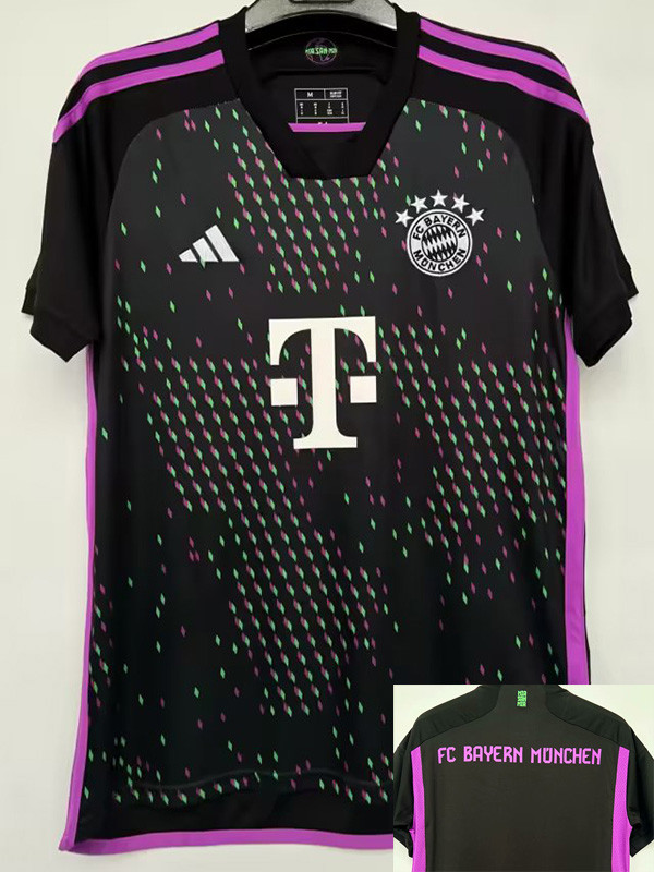 2023-24 Bayern Away Fans Soccer Jersey