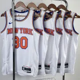 2022-23 KNICKS RANDLE #30 White Top Quality Hot Pressing NBA Jersey