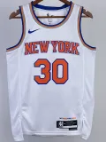 2022-23 KNICKS RANDLE #30 White Top Quality Hot Pressing NBA Jersey
