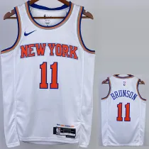 2022-23 KNICKS BRUNSON #11 White Top Quality Hot Pressing NBA Jersey