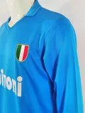 1987-1988 Napoli Home Long Sleeve Retro Soccer Jersey (长袖)