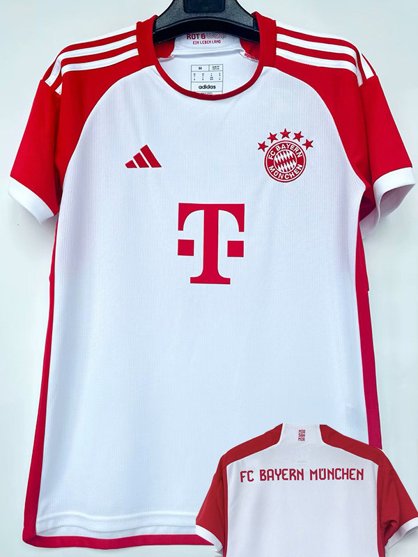 2023-24 Bayern Home Fans Soccer Jersey