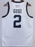 2023 LAKERS GIGI #2 White MAMBA Top Quality Hot Pressing NBA Jersey