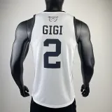 2023 LAKERS GIGI #2 White MAMBA Top Quality Hot Pressing NBA Jersey