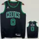 2022-23 CELTICS TATUM #0 Black Top Quality Hot Pressing NBA Jersey (Trapeze Edition) 飞人版
